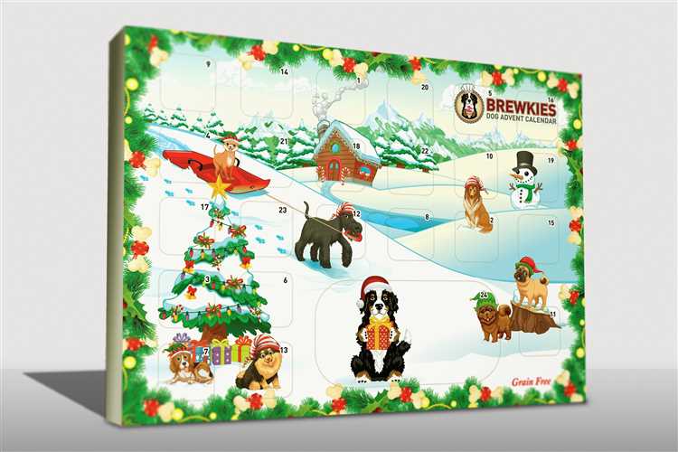 Best Christmas Advent Calendar for Dogs Counting Down the Treats