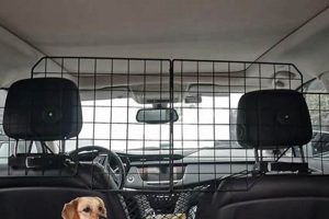 Metal Dog Barrier For Car | Safem Fabrication - Precision Engineering & Custom Manufacturing Solutions