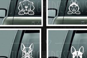Cool Dog Car Decals & Window Stickers | My Caring Dog – Tips, Stories, and Care Guides for Loving Pet Owners