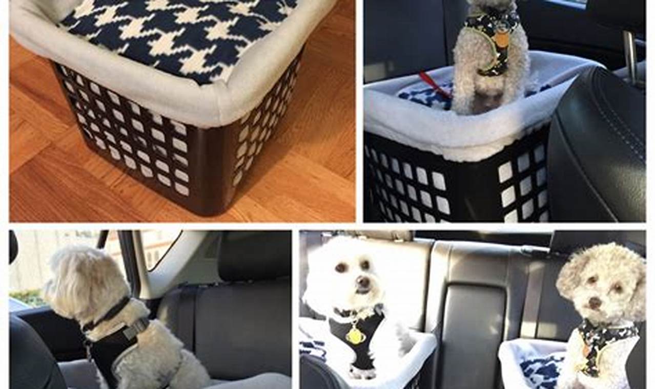 Easy DIY Dog Car Booster Seat Guide | My Caring Dog – Tips, Stories, and Care Guides for Loving Pet Owners