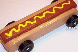 Fast Hot Dog Pinewood Derby Car Design | My Caring Dog – Tips, Stories, and Care Guides for Loving Pet Owners